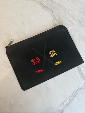 Heated Hockey Canvas Pouch - Handmade Perfect for Kindle or iPad Mini!